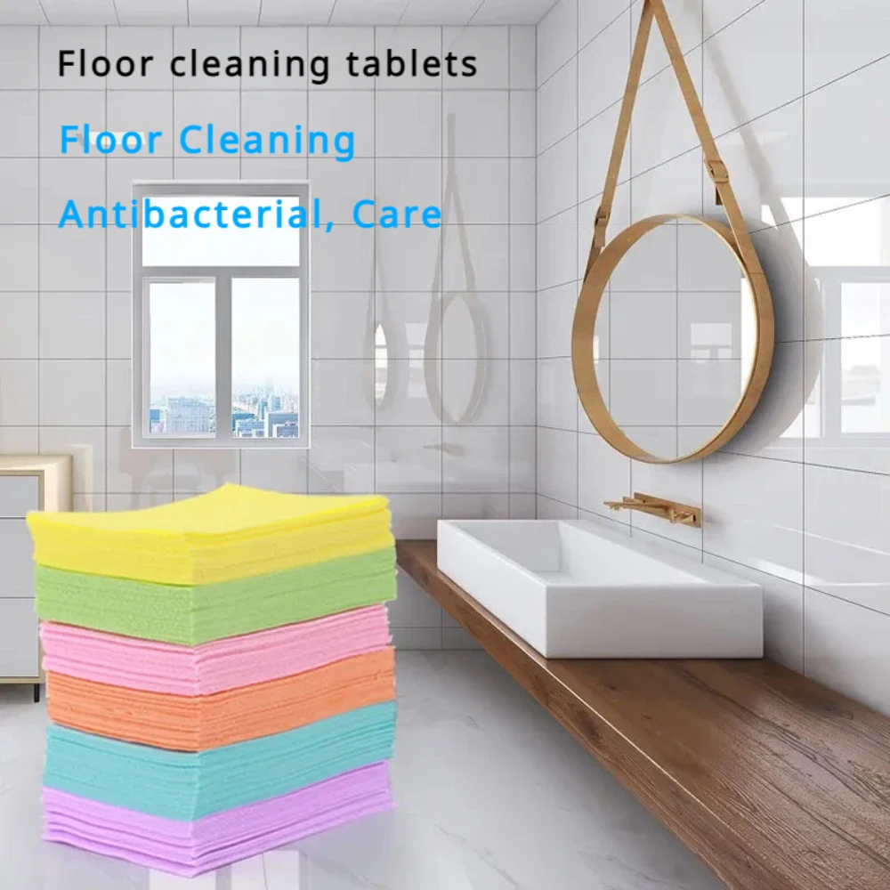 Home Goods Bathroom Sets - ผ้าเช็ดจานไม้ถูพื้นห้องน้ำสิ่งที่มีประโยชน์สำหรับห้องครัวห้องน้ำทำความสะอาดแท็บเล็ตสุขอนามัยที่บ้าน30ชิ้น/ชุดอุปกรณ์ทำความสะอาดพื้น (ชุด)