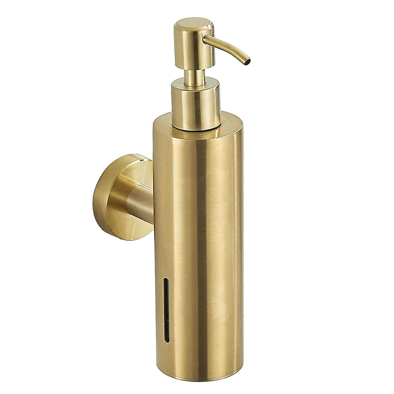 Home Bathroom Wall Soap Dispenser - เครื่องจ่ายสบู่แบบติดผนังขนาด 250 มล. สำหรับห้องน้ำ ใช้จ่ายเจลอาบน้ำ แชมพู