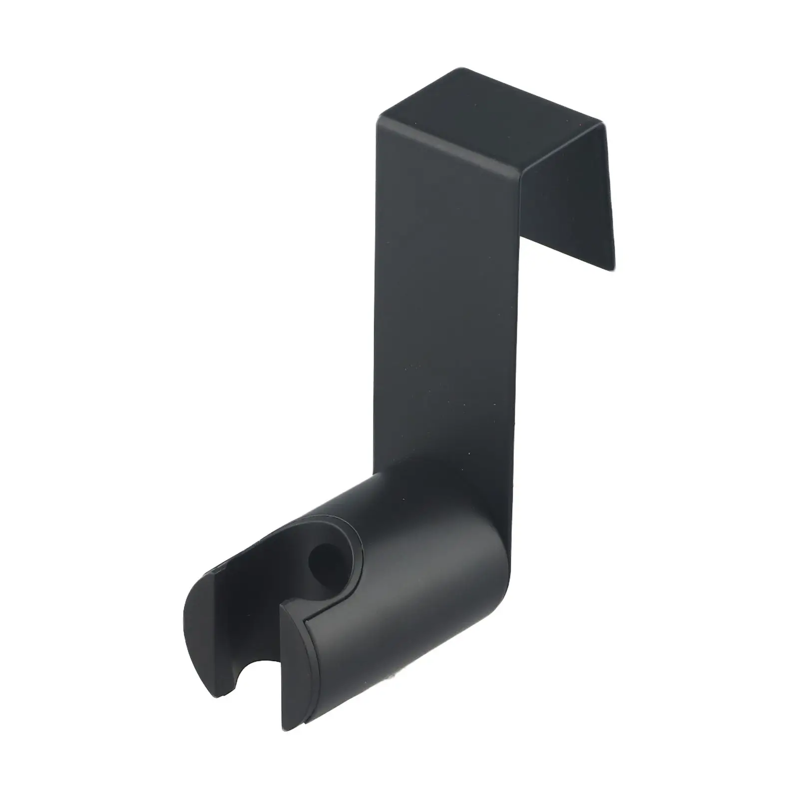 Home Bathroom Taps - ที่แขวนหัวฉีดสเปรย์แบบติดตั้ง ที่ยึดโถสุขภัณฑ์ สีดำ ฐานยึดสำหรับห้องน้ำ ที่ยึดก๊อกน้ำแบบสุญญากาศสำหรับฝักบัว