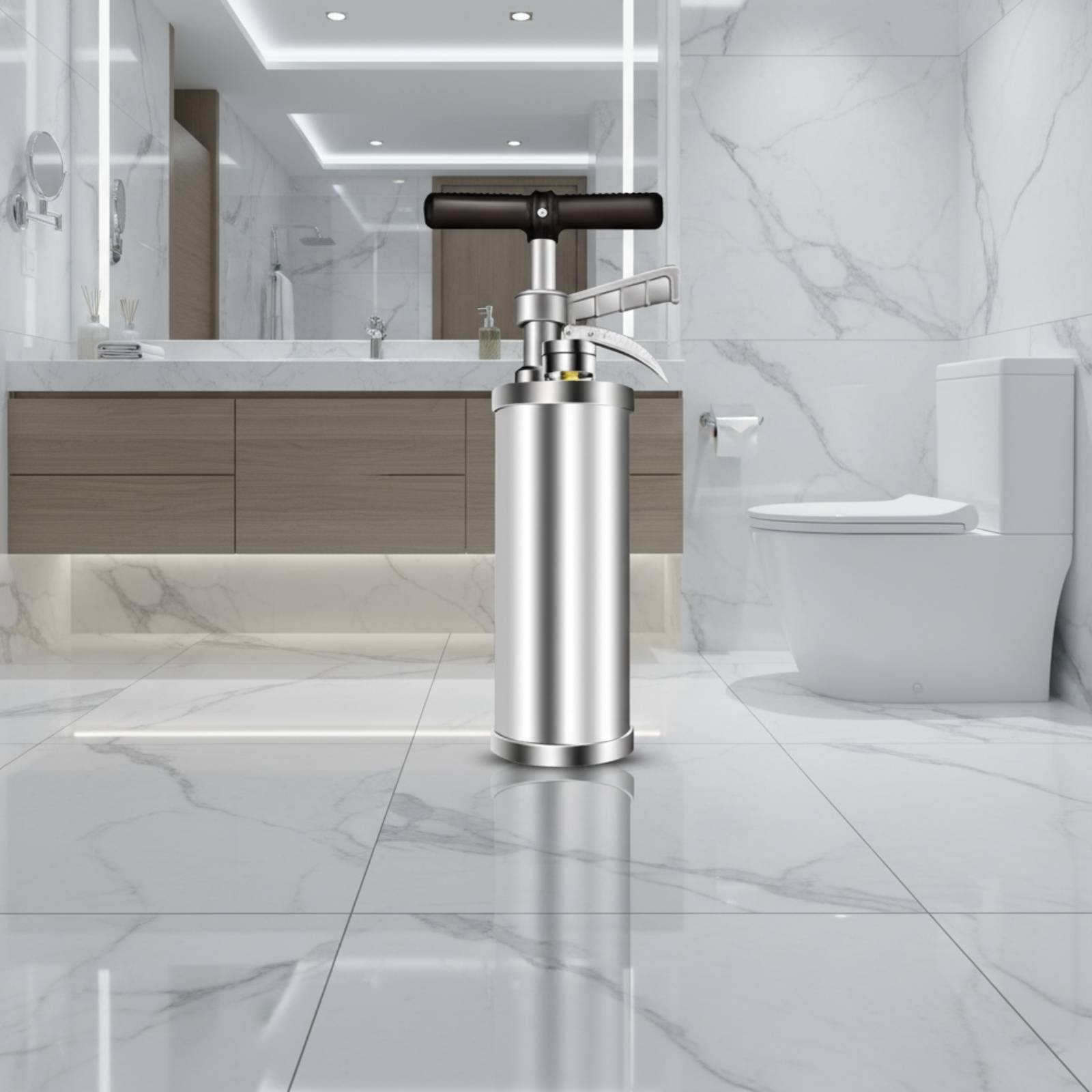 Home Bathroom Pressure Pump - เครื่องมือแก้ปัญหาท่อตันแบบใช้แรงดันอากาศ สำหรับห้องน้ำและห้องครัว