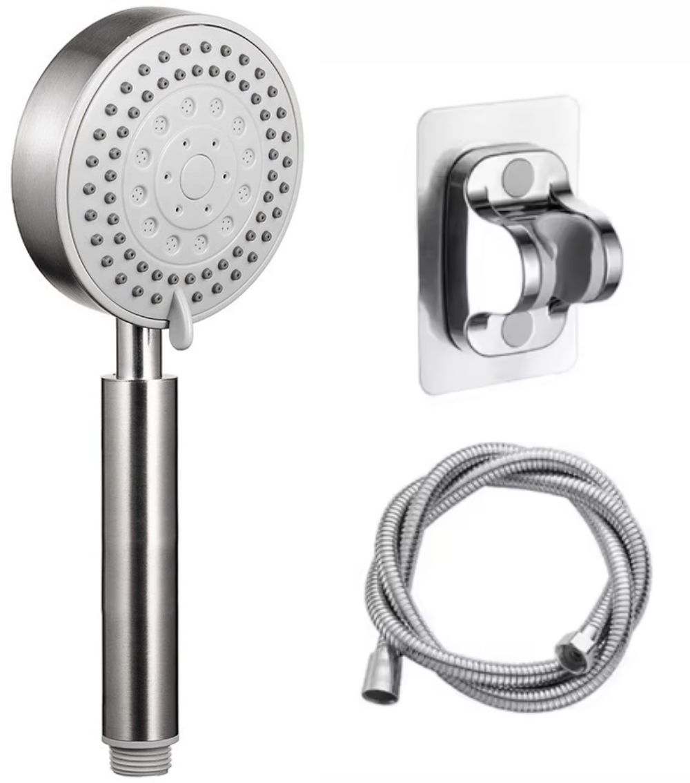 Home Bathroom Taps - ฝักบัวสแตนเลส 304 ใหม่ ปรับได้ 5 ระดับ