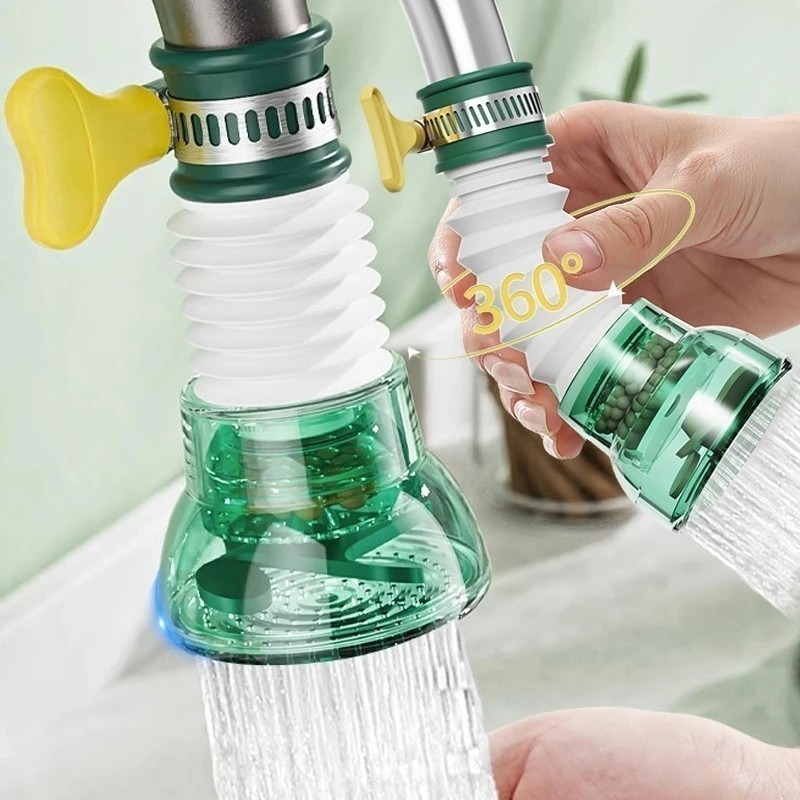 Home Kitchen Bathroom Marketing - Universal 360 องศา Rotatable ก๊อกน้ํากรอง/Retractable ปรับยืดหยุ่น