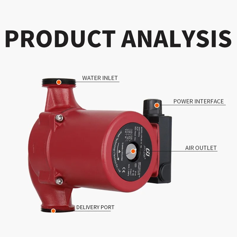 Home Bathroom Pressure Pump - ปั๊มเพิ่มแรงดันน้ำในบ้าน 220V 50HZ ปั๊มเพิ่มแรงดันน้ำขนาดเล็กสำหรับห้องน้ำในครัวเรือน