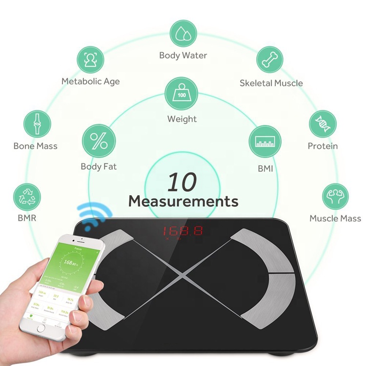 เครื่องชั่งน้ำหนักในบ้าน หน้าจ - Home Bathroom Scales บทวิจารณ์และราคา