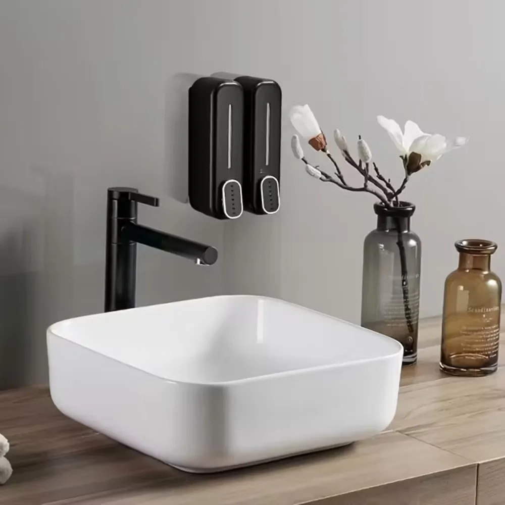 เครื่องจ่ายสบู่แบบติดผนังแบบแม - Home Bathroom Wall Soap Dispenser บทวิจารณ์และราคา