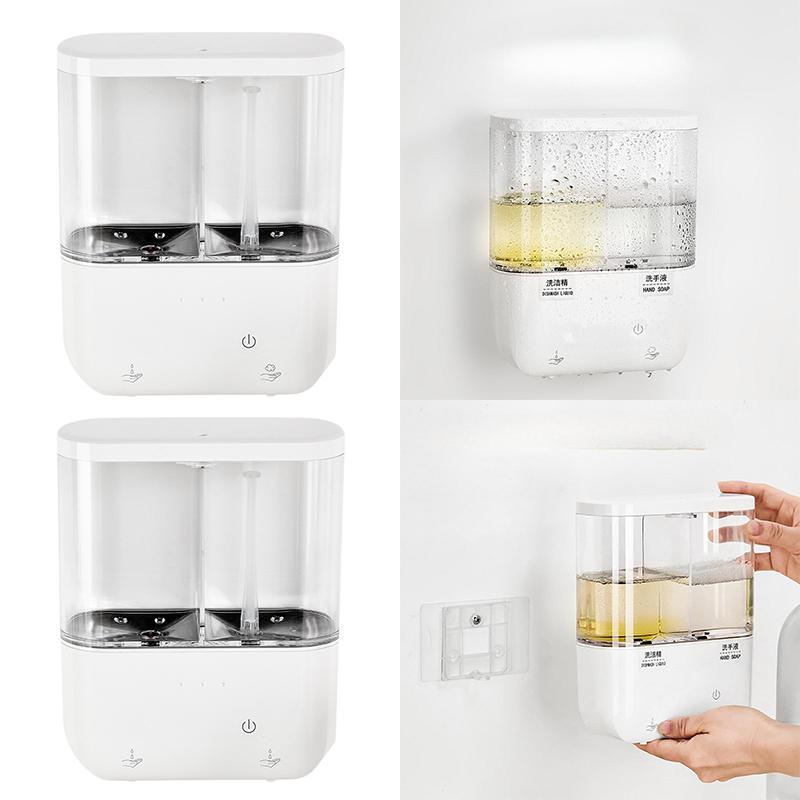 เครื่องจ่ายสบู่เหลวติดผนังแบบไ - Home Bathroom Wall Soap Dispenser บทวิจารณ์และราคา