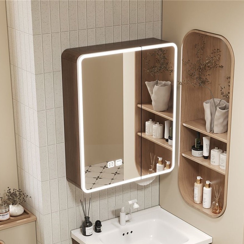 ตู้ห้องน้ำแบบมีกระจก ชั้นวางขอ - Home Bathroom Mirror บทวิจารณ์และราคา