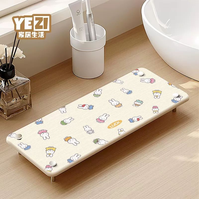 ชั้นวางของตั้งโต๊ะลายกระต่ายมิ - Home Edit Bathroom Storage บทวิจารณ์และราคา