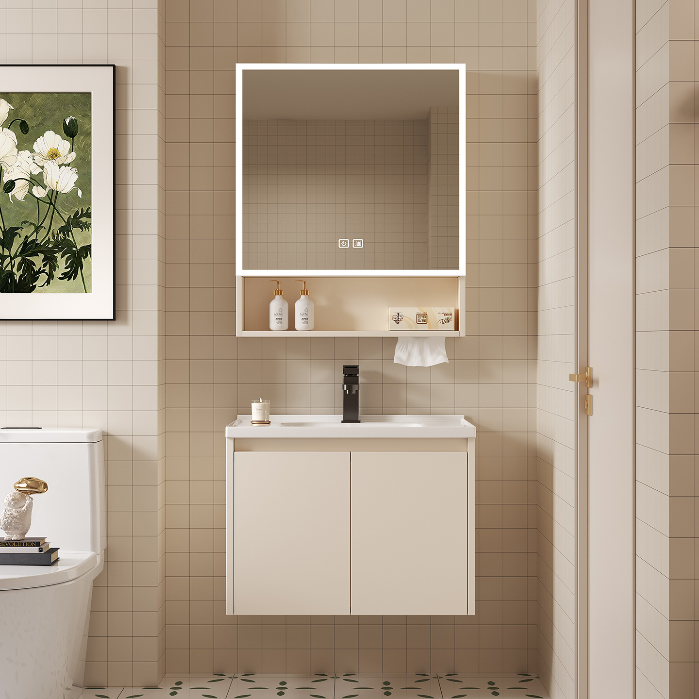 ตู้กระจกอัจฉริยะสำหรับห้องน้ำ  - Home Bathroom Mirror บทวิจารณ์และราคา