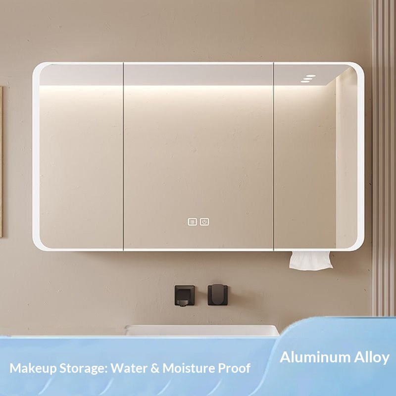 ตู้กระจกห้องน้ำ LED อัจฉริยะติ - Home Bathroom Mirror บทวิจารณ์และราคา