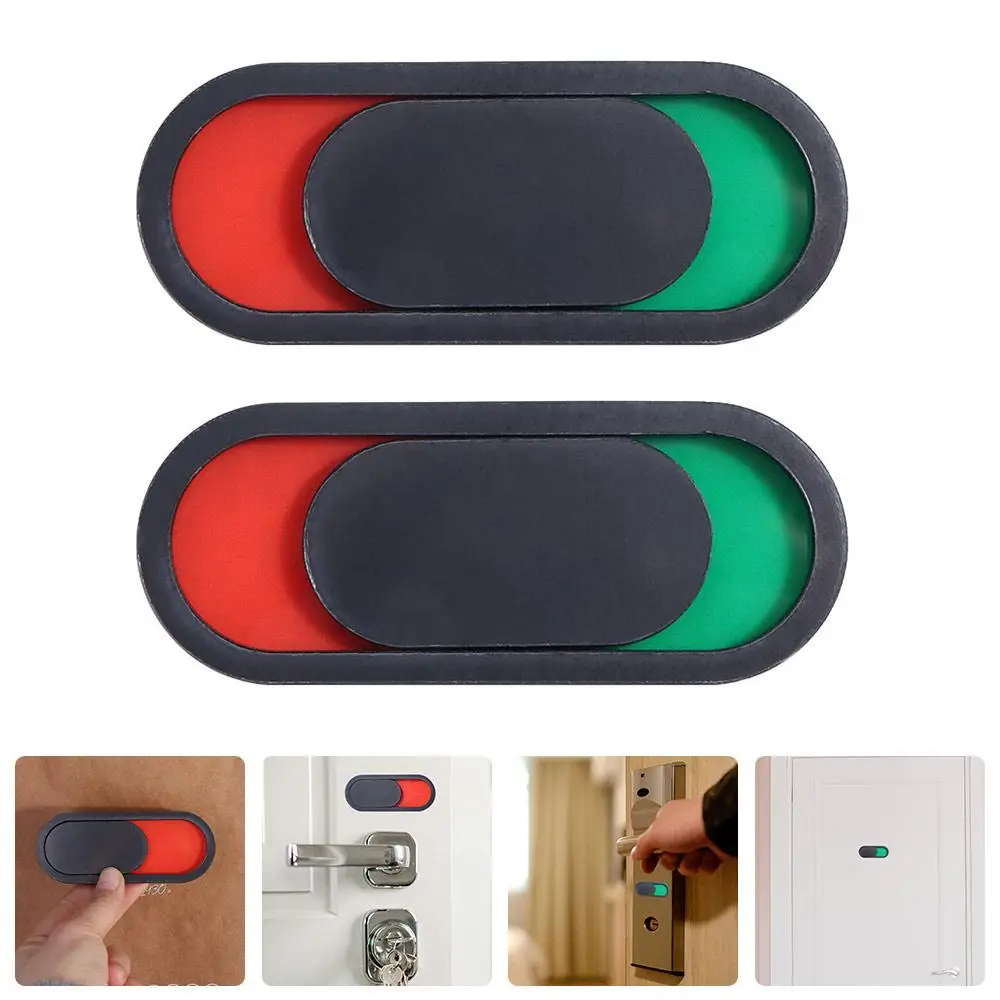 ป้ายอะคริลิคแบบเลื่อนเปิด-ปิด  - Home Bathroom Occupied Sign บทวิจารณ์และราคา