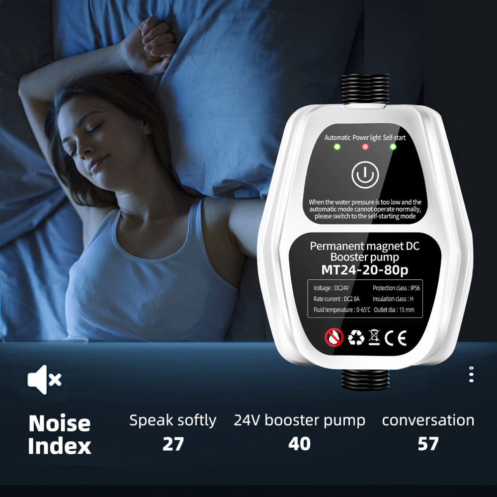 ปั๊มน้ำเพิ่มแรงดันอัตโนมัติสำห - Home Bathroom Pressure Pump บทวิจารณ์และราคา