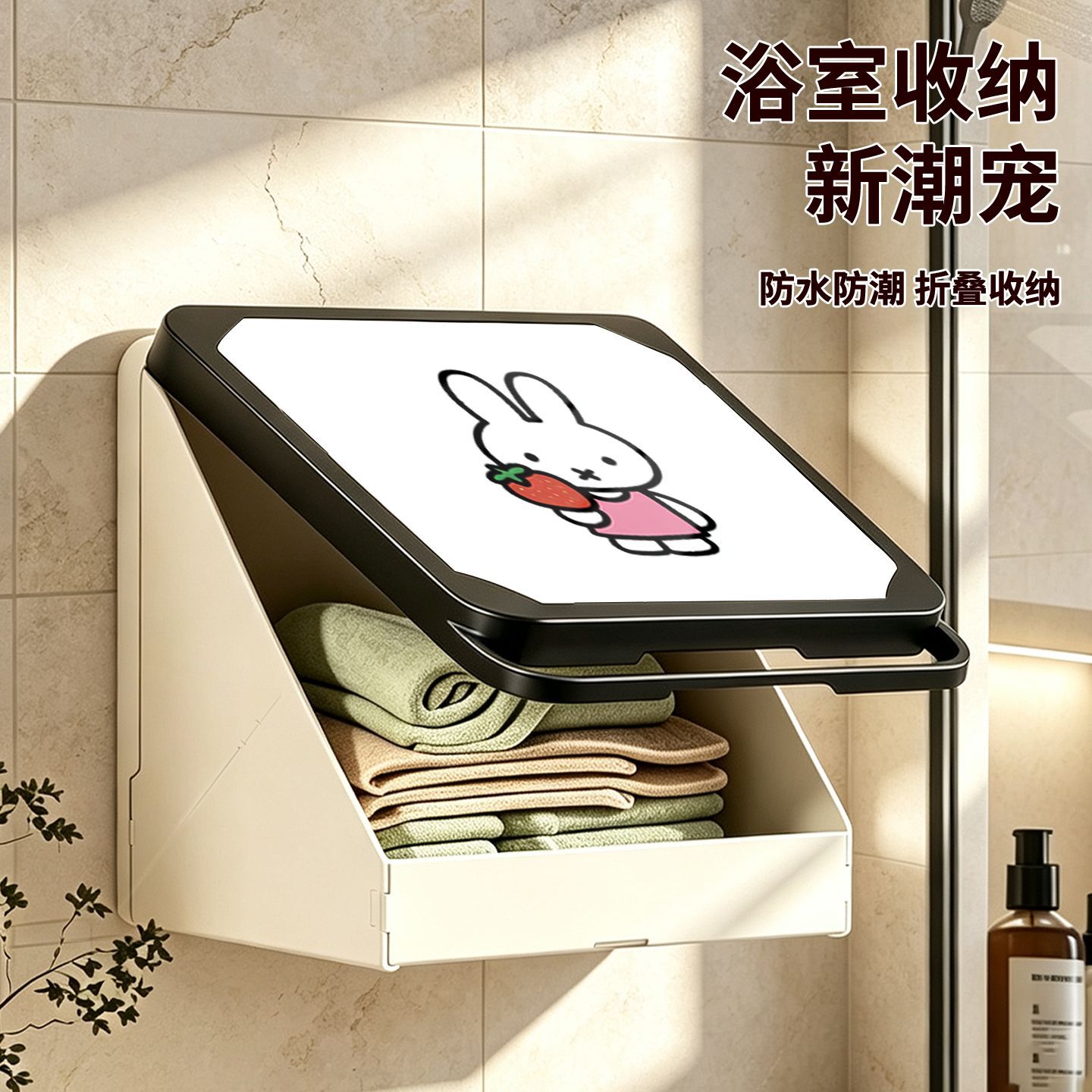 ตะกร้าเก็บของติดผนังลายการ์ตูน - Home Edit Bathroom Storage บทวิจารณ์และราคา