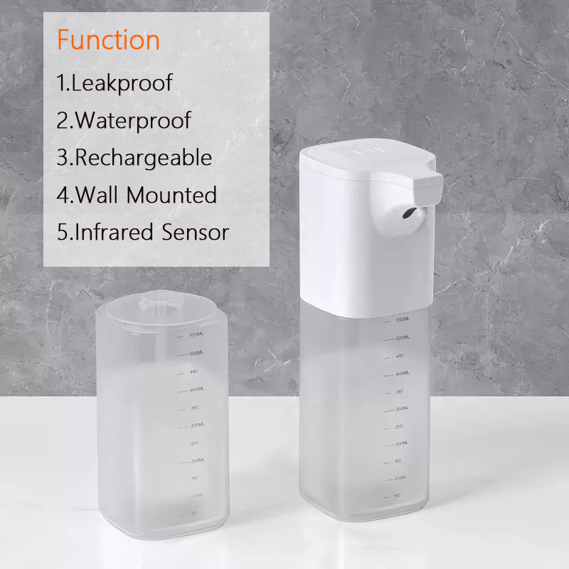 เครื่องจ่ายโฟมอัจฉริยะแบบเหนี่ - Home Bathroom Wall Soap Dispenser บทวิจารณ์และราคา