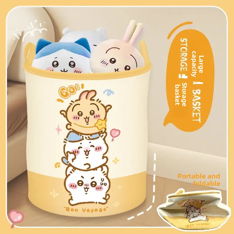 ตะกร้าผ้าพับได้ลายการ์ตูน Chii - Home Edit Bathroom Storage บทวิจารณ์และราคา