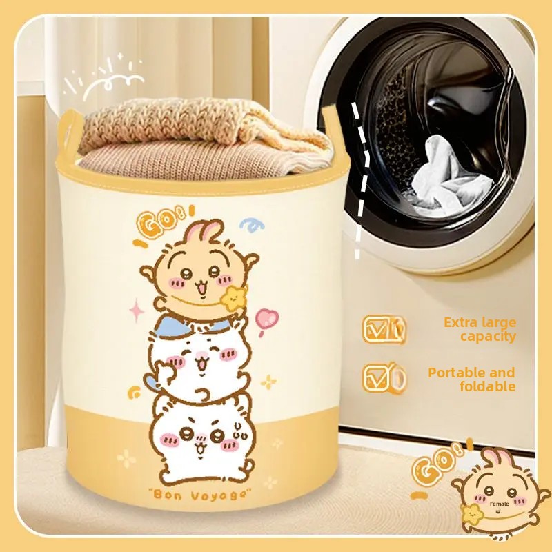ตะกร้าผ้าพับได้ลายการ์ตูน Chii - Home Edit Bathroom Storage บทวิจารณ์และราคา