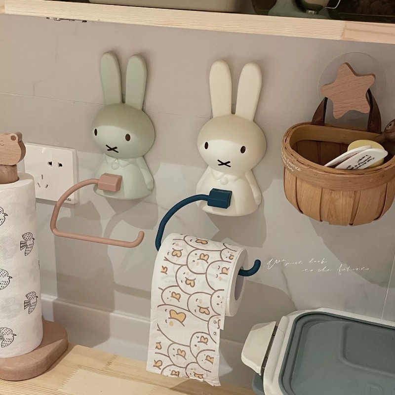 ที่แขวนกระดาษชำระลายมิฟฟี่น่าร - Home Edit Bathroom Storage บทวิจารณ์และราคา