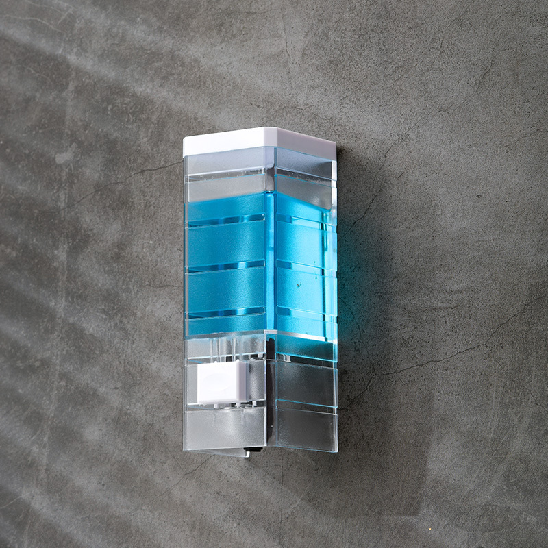 เครื่องจ่ายสบู่แบบติดผนังใส รุ - Home Bathroom Wall Soap Dispenser บทวิจารณ์และราคา