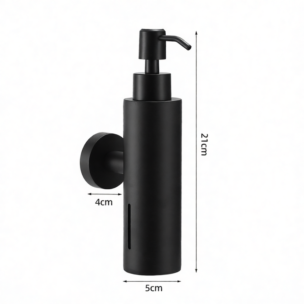 เครื่องจ่ายสบู่แบบกดมือ สแตนเล - Home Bathroom Wall Soap Dispenser บทวิจารณ์และราคา