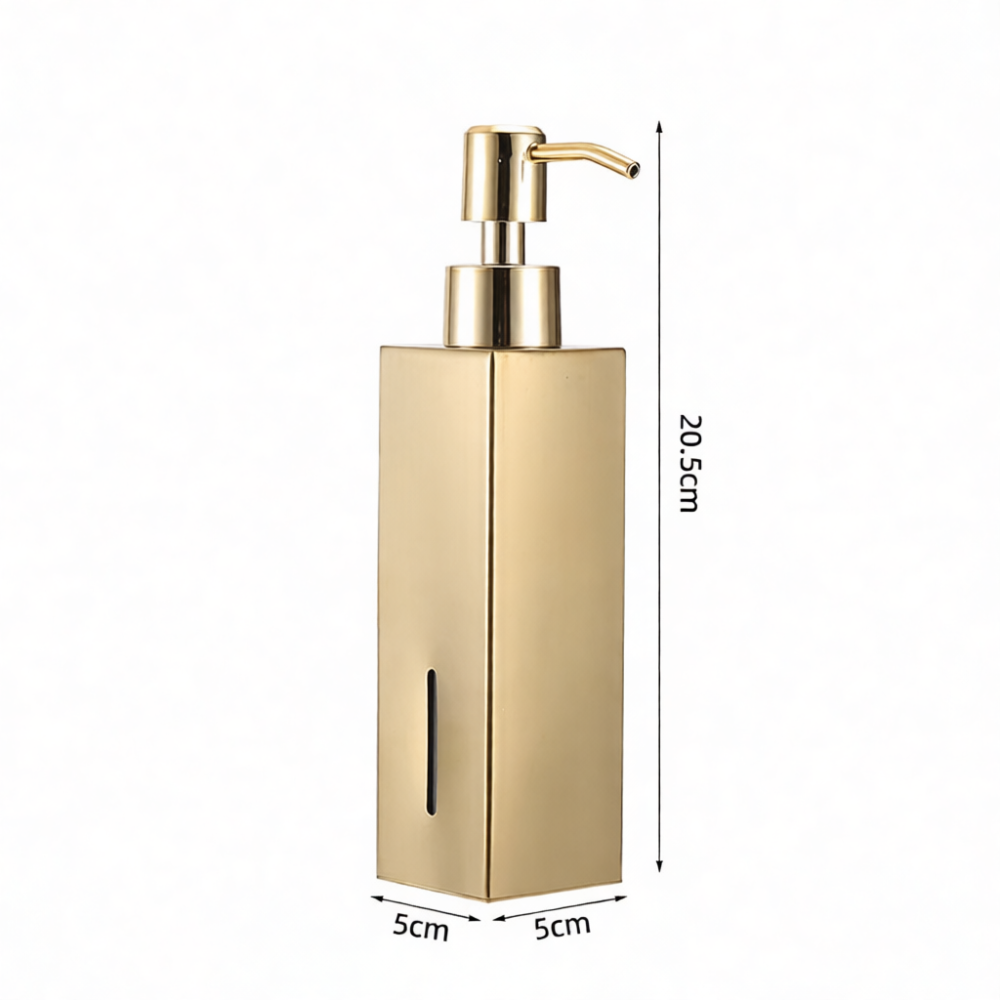 เครื่องจ่ายสบู่แบบกดมือ สแตนเล - Home Bathroom Wall Soap Dispenser บทวิจารณ์และราคา