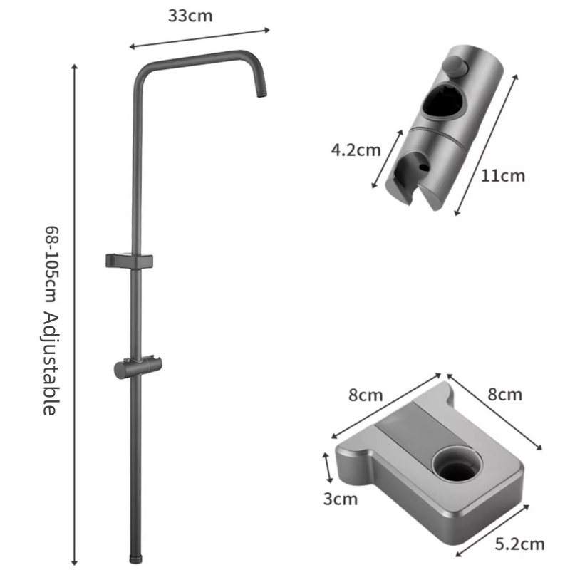 ชุดท่ออะแดปเตอร์ฝักบัวสแตนเลส  - Home Bathroom Taps บทวิจารณ์และราคา