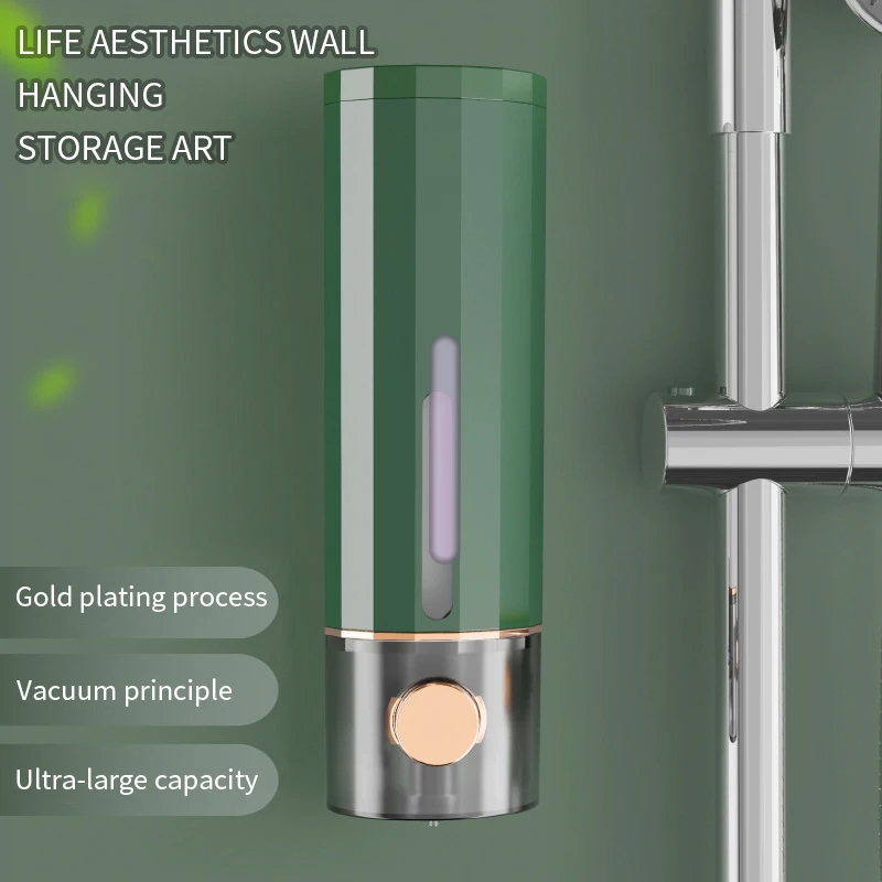 เครื่องจ่ายสบู่เหลวในห้องน้ำ น - Home Bathroom Wall Soap Dispenser บทวิจารณ์และราคา
