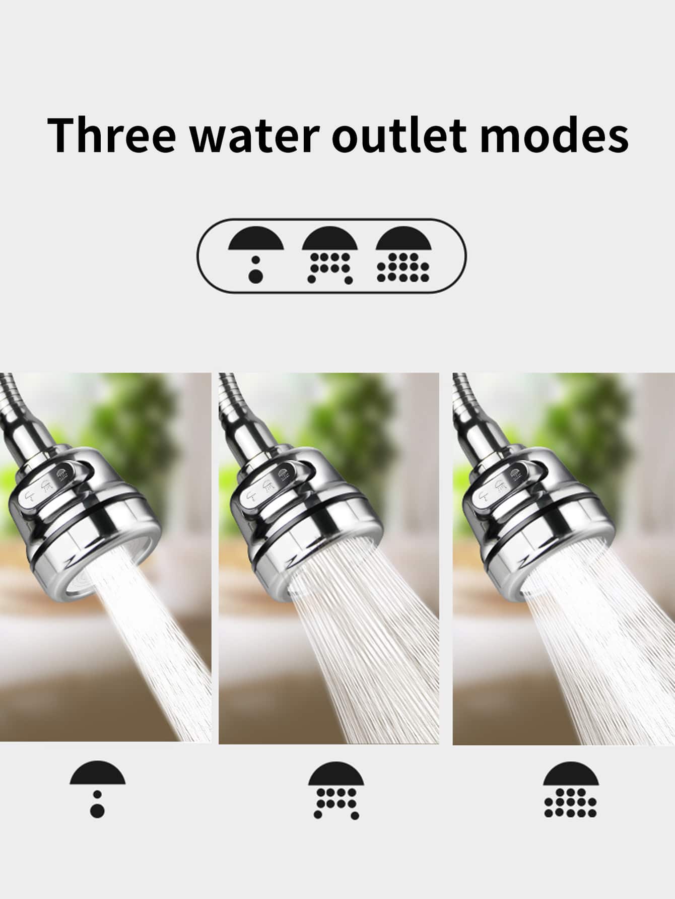 หัวฉีดก๊อกน้ำแบบยืดหยุ่นรุ่นให - Home Bathroom Taps บทวิจารณ์และราคา