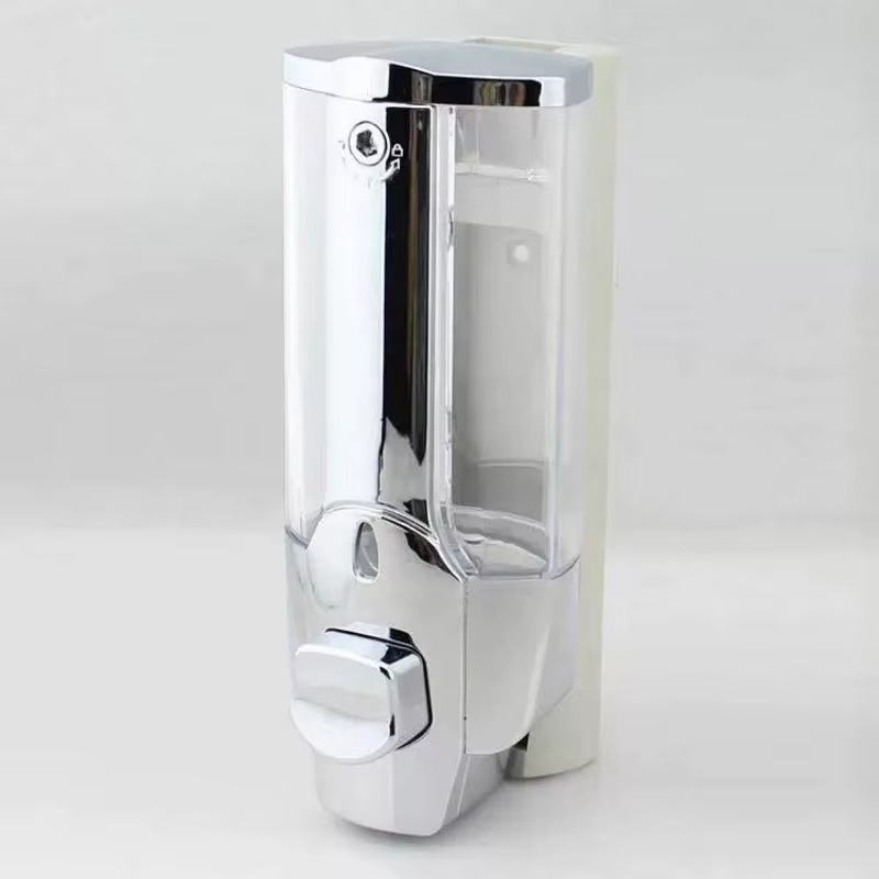 ใหม่ ABS ติดผนังเครื่องจ่ายสบู - Home Bathroom Wall Soap Dispenser บทวิจารณ์และราคา