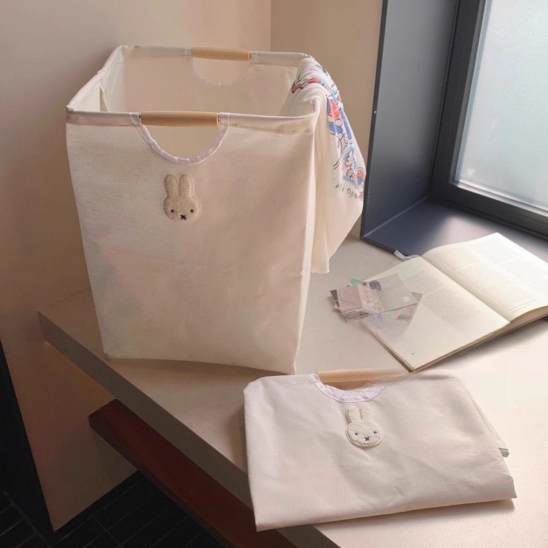 ตะกร้าใส่ผ้าสกปรกแบบพับได้ ลาย - Home Edit Bathroom Storage บทวิจารณ์และราคา