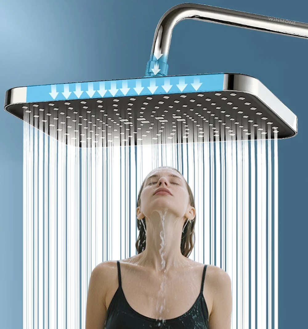 ฝักบัวสายฝนขนาด 14 นิ้ว ฝักบัว - Home Bathroom Taps บทวิจารณ์และราคา