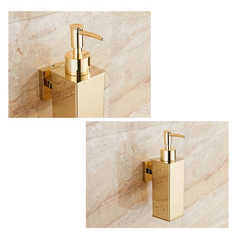 3X เครื่องจ่ายสบู่เหลวห้องน้ํา - Home Bathroom Wall Soap Dispenser บทวิจารณ์และราคา