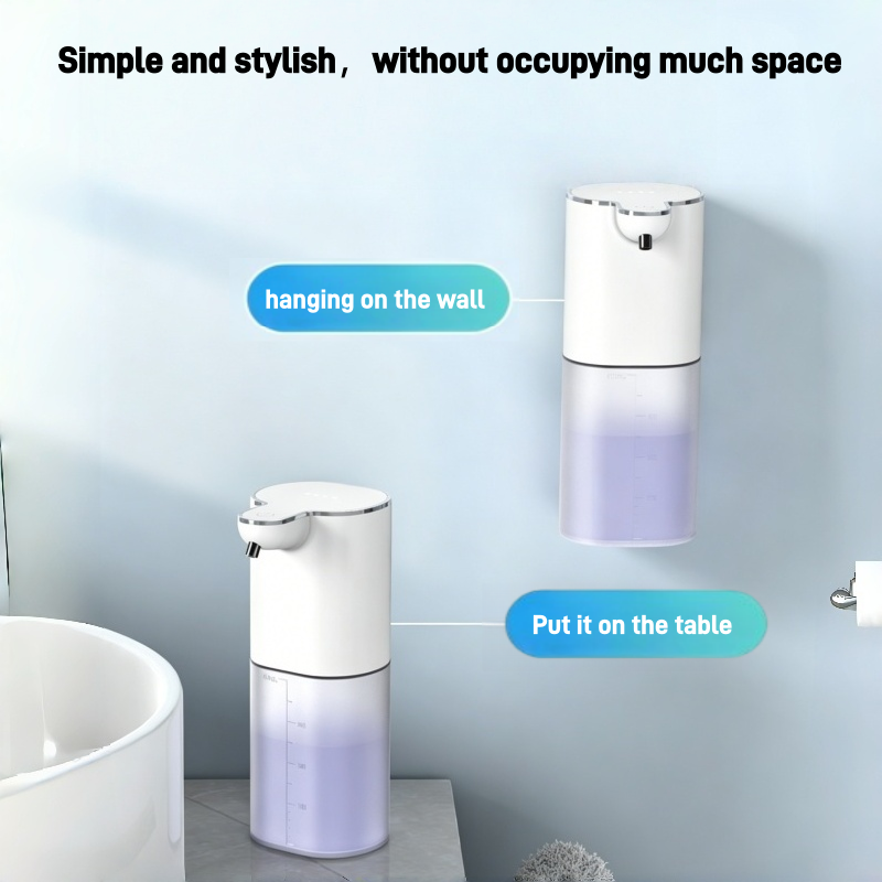 เครื่องจ่ายสบู่โฟมอัตโนมัติแบบ - Home Bathroom Wall Soap Dispenser บทวิจารณ์และราคา