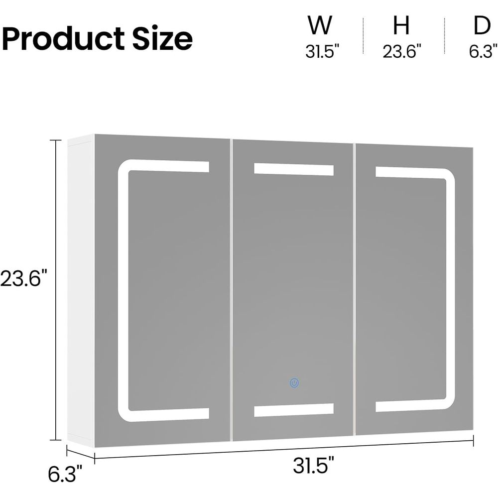 ตู้เก็บยาพร้อมกระจก, ตู้เก็บยา - Home Bathroom Mirror บทวิจารณ์และราคา