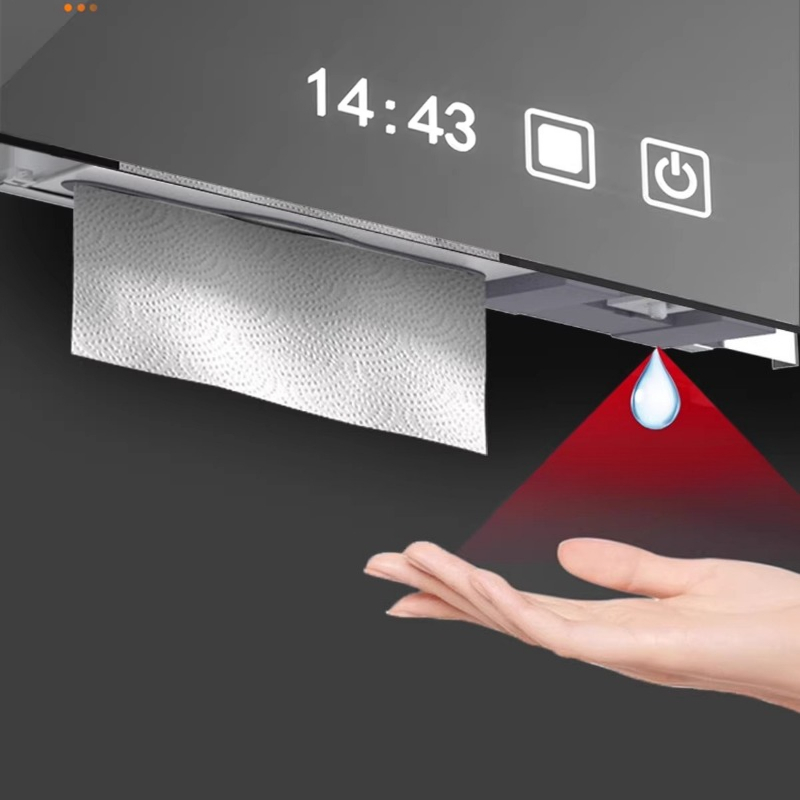 ที่ใส่กระดาษชำระแบบซ่อนพร้อมที - Home Bathroom Wall Soap Dispenser บทวิจารณ์และราคา