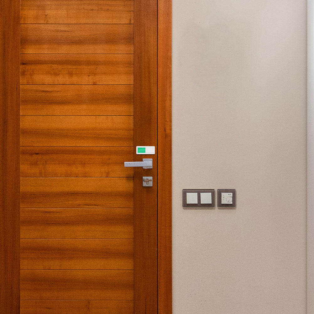 ป้ายแสดงสถานะว่าง/ไม่ว่างแบบเล - Home Bathroom Occupied Sign บทวิจารณ์และราคา