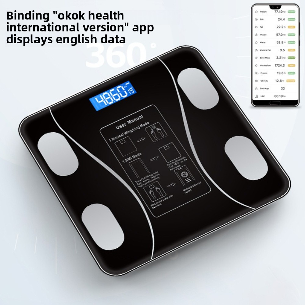 อุปกรณ์อิเล็กทรอนิกส์อัจฉริยะแ - Home Bathroom Scales บทวิจารณ์และราคา
