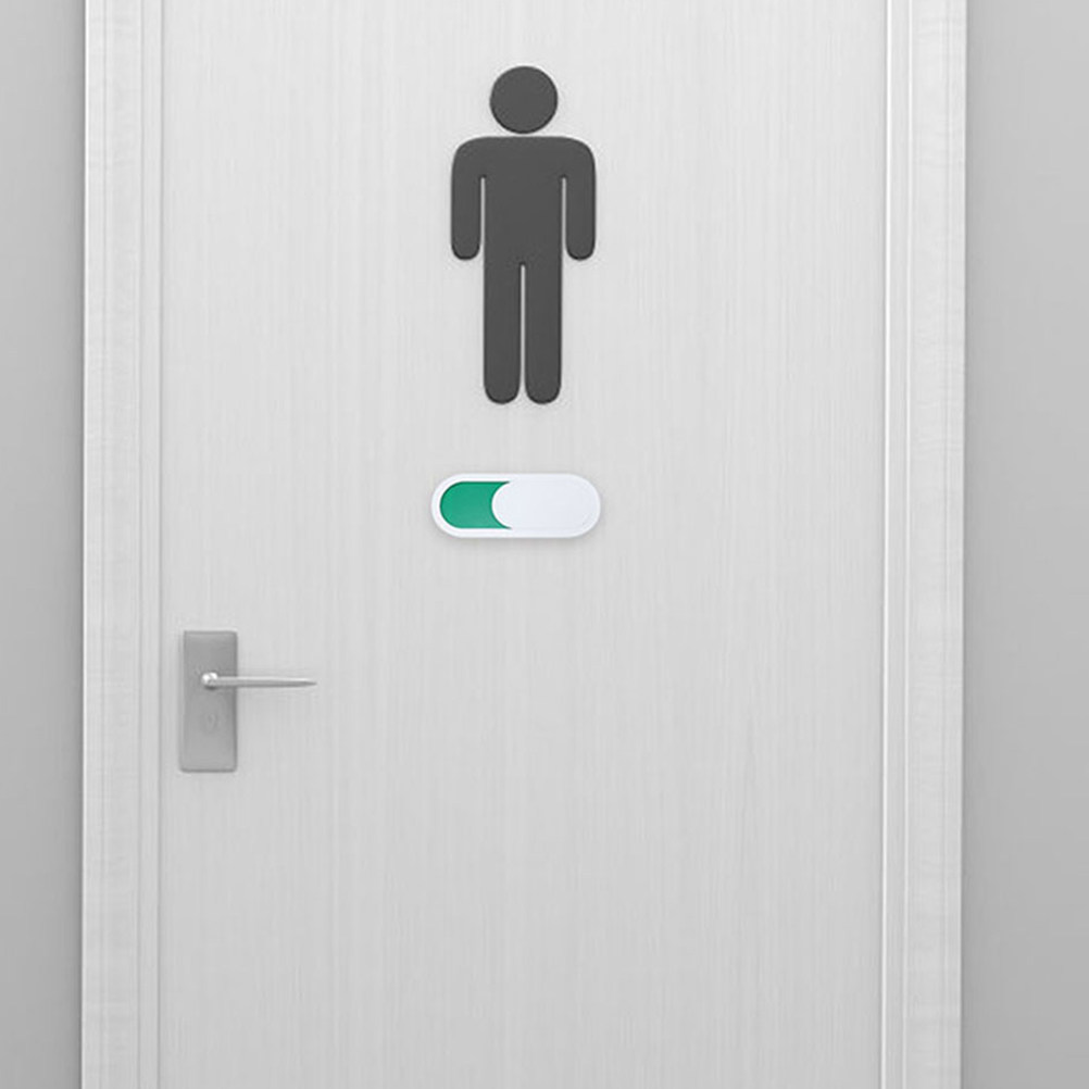 ป้ายแสดงสถานะประตูเลื่อนแบบว่า - Home Bathroom Occupied Sign บทวิจารณ์และราคา