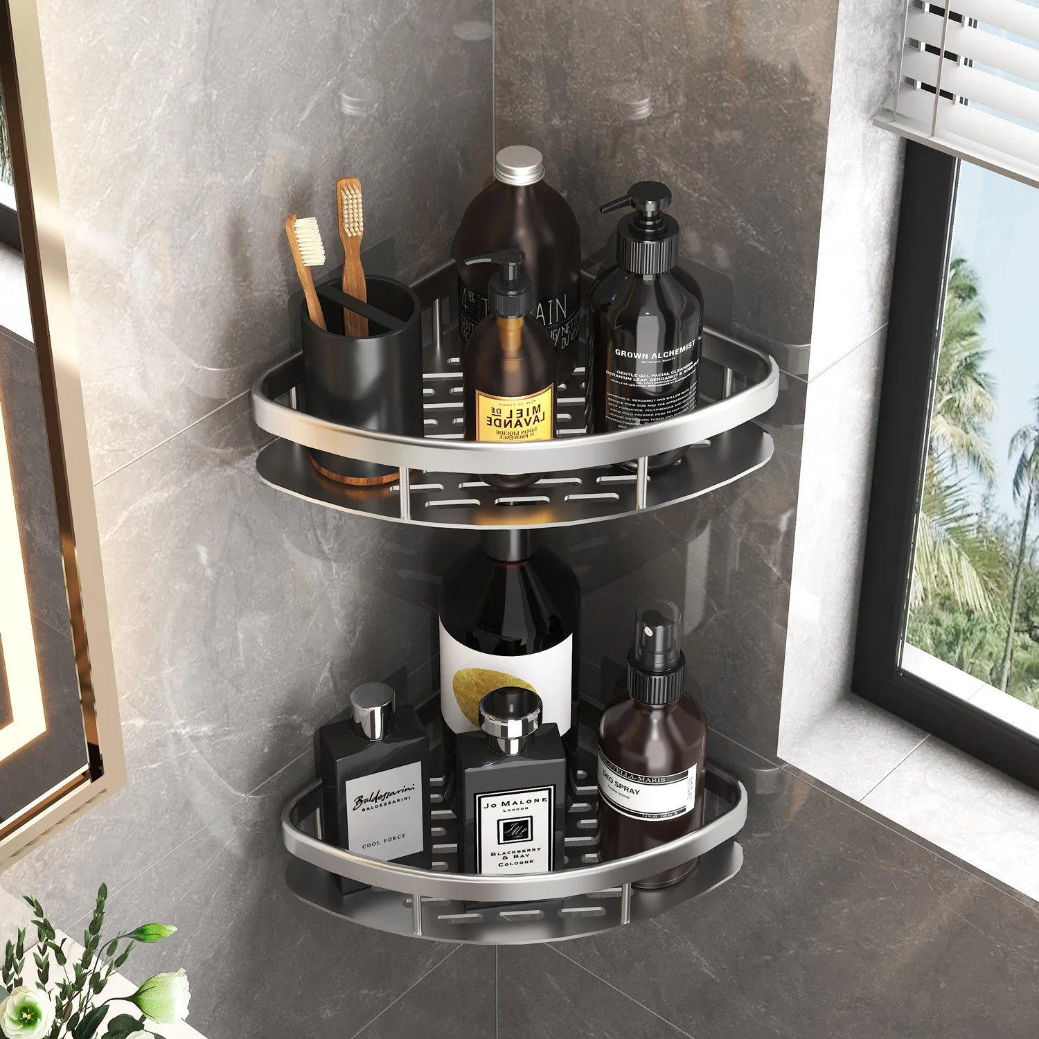 ชั้นวางของในห้องน้ําห้องครัวจั - Home Kitchen Bathroom Marketing บทวิจารณ์และราคา
