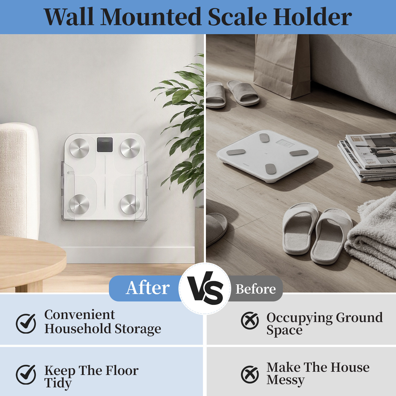 ที่แขวนเครื่องชั่งน้ำหนักแบบติ - Home Bathroom Scales บทวิจารณ์และราคา